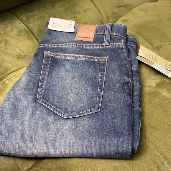 Goodfellow & Co Men's Relaxed Denim Jeans - Picture 1 of 10